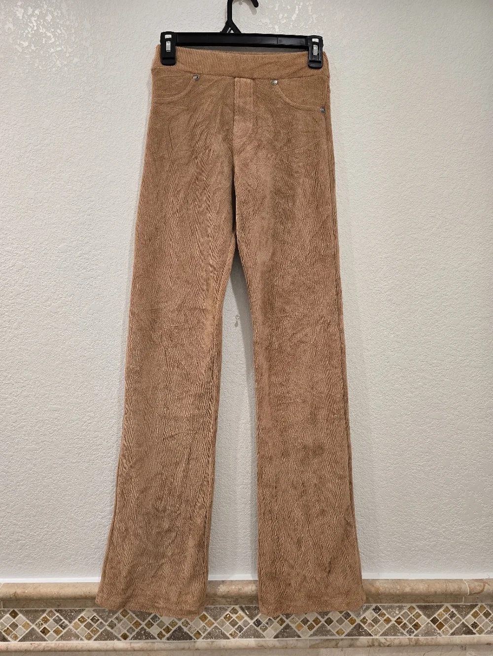 GODDESSWEAR CORDUROY CLASSIC LITE FLARE PANT HIGH WAIST - Picture 3 of 6